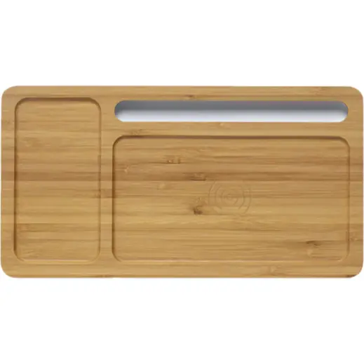 Tankul Desk Organiser With Wireless Charger Up